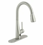 Glacier Bay Nottely Touchless Single Handle Pull-down Kitchen Faucet Stainless. Fixed Price $150.00.