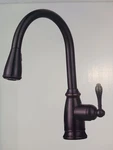 Pfister F-529-7CNY Canton Single-handle Pull-down Sprayer Kitchen Faucet- Bronze. Fixed Price $225.00.