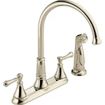 Delta 2497LF-PN Kitchen Faucet. Fixed Price $143.12.