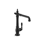 Kohler Artifacts Single Handle Surface Mount Kitchen Faucet Matte Black. Fixed Price $538.64.