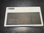 Delta 2312LF Foundations Two Handle Kitchen Faucet Polished Chrome Modern. Fixed Price $49.99.