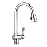 Dxv D35402300.355 "victorian" Single Lever Pull Down Kitchen Faucet Ultra Steel. Fixed Price $354.00.