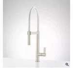 Signature Hardware Ocala Single Handle Pull Down Kitchen Faucet Stainless Steel. Fixed Price $400.00.