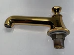 Thg Paris Tradition Unknown Gold Finish Bathroom Sink Faucet Spout Only. Fixed Price $259.95.