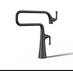 Kohler K-22067-BL Graze Kitchen Deck Mounted Single Hole Pot Filler Matte Black. Fixed Price $499.99.