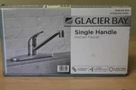 Glacier Bay Single-handle Standard Kitchen Faucet Stainless Steel 1008 018 400. Fixed Price $19.95.