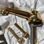 Newport Brass 910/03N Astor Widespread Bathroom Faucet - Uncoated Polished. Fixed Price $349.50.