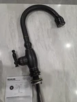 Rare Kohler Vinnata Kitchen Faucet 690 2BZ Oil Rubber Bronze.. Fixed Price $444.00.