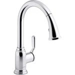 Kohler Sterling 24272 Ludington 1.5 Gpm Single Hole Pull Down Kitchen Faucet. Fixed Price $66.97.