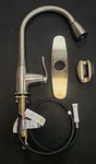Kraus Kitchen Faucet Pull-down Satin Nicken Single Hole KPF-2230SN. Fixed Price $84.99.