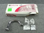 New Delta T2780-LHP Two Handle Roman Tub Deck Mount Spout Chrome Finish. Fixed Price $56.21.