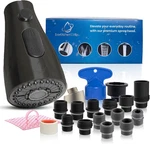ECOKITCHEN5STARS Pull Down Faucet Spray Head Replacement & Aerator, Cec. Fixed Price $29.95.