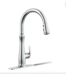 K-29108-CP Touchless Pull-down Kitchen Sink Faucet W/ Three-function Sprayhead. Fixed Price $350.00.