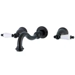 Kingston Brass KS312.PL Vintage 1.2 Gpm Wall Mounted Widespread - Bronze. Fixed Price $315.22.
