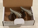 Delta H298SS French Curve Bath Faucet / Bidet Handles Stainless Genuine Pa. Fixed Price $30.17.