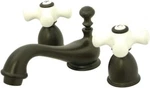 Kingston Brass KS3955PX Lavatory Faucet Widespread Oil Rubbed Bronze #268. Fixed Price $83.33.
