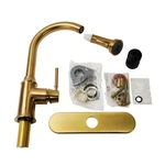 Hansgrohe 04215250 Talis 1.75 Gpm Pull Down Kitchen Faucet -brushed Gold Optic. Fixed Price $379.90.