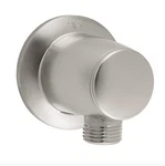 Grohe 28459 EN0 Movario Shower Head Wall Union Brushed Nickel Finish 1/2" Elbow. Fixed Price $44.00.