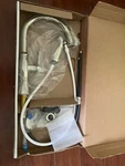 Delta Faucet 4297-PN-DST Single Handle Kitchen With Spray. Fixed Price $229.00.