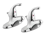Glacier BAY1500 Series 2-PACK Single Handle Bath Faucets Chrome Finish. Fixed Price $58.74.