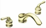 New Moen Monticello 86950P Roman Tub Bathroom Faucet - Policshed Bras With Valve. Fixed Price $499.95.