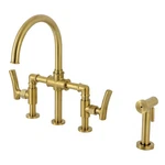 Kingston Brass KS233.TKL Hallerbos 1.8 Gpm Widespread Bridge -. Fixed Price $744.22.