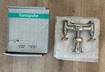 Axor Hansgrohe Montreux Tub Filler Brushed Nickel Faucet Only Missing Parts. Fixed Price $375.99.