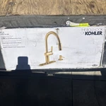 Kohler Koi R22940-SD-2MB Kitchen Faucet Vibrant Brushed Moderne Brass. Fixed Price $169.99.