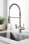 Votamuta QW11412 Kitchen Sink Faucet Pull Down Sprayer With Tap. Fixed Price $40.99.
