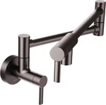 Moen Modern Wall Mount Pot Filler Black Stainless Steel S665BLS Brand New. Fixed Price $522.71.