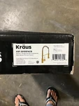 Kraus KSF-1610SFACB Touchless Sensor Kitchen Faucet Antique Champagne Bronze. Fixed Price $189.00.