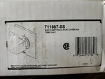 Delta Ara 1-HANDLE 3-SETTING Wall Mount Diverter Trim Kit Stainless T11867-SS. Fixed Price $119.99.