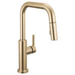Delta Nicoli 19868LF-CZ Handle Kitchen Faucet Champagne Bronze Slight Wear. Fixed Price $184.91.