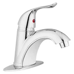 Dura DF-NML202-CP Brass Chrome Polished Arc Lavatory Faucet W Level Handle. Fixed Price $106.12.