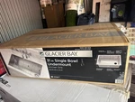 Glacier Bay Tight Radius 31" Undermount Sgl Bowl 18 Gauge Stainless Steel Sink. Fixed Price $239.00.