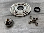 Newport Brass 3-924TR/26 3/4" Astor Thermostatic Trim Plate With Cross Handle. Fixed Price $116.99.