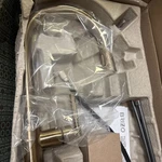 Brizo 63043LF-GL Luxe Gold Arc Spout Pull-down Knurled Handle. Fixed Price $850.00.