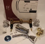 Price Pfister 803-638 Two Handle Tub & Shower Trim Set With Rough Valve Chrome. Fixed Price $74.74.