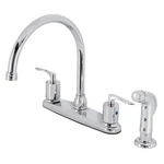 Kingston Brass FB79.SVLSP Serena 1.8 Gpm Deck Mounted Standard - Chrome. Fixed Price $123.47.