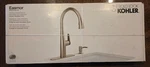 Kohler Easmor K-R30573-SD-VS 1-HANDLE Pull Down Sprayer Kitchen Faucet Stainless. Fixed Price $108.99.