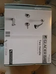 Glacier Bay Aragon 2 Handle 1-SPRAY Tub & Shower Faucet + Valve Chrome Finish. Fixed Price $37.99.