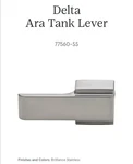Delta 77560 Brilliance Stainless Ara Side Tank Lever. Fixed Price $35.00.