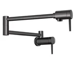 Delta 1165LF-BL Contemporary 24 Inch Wall Mount Pot Filler Matte Black *read*. Fixed Price $439.97.