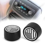 American Flag Rear Radio Volume Control Knobs 2-PCS , Stereo Buttons. Fixed Price $28.99.