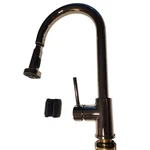 Signature Hardware 465187 Ridgeway Pull-down Kitchen Faucet Polished Nickel. Fixed Price $205.90.