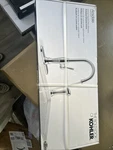 Kohler Arsdale Handle Kitchen Faucet & Side Spray In Polished Chrome R24213-CP. Fixed Price $120.00.