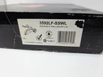 Delta 3592LF-SSWL Two Handle Wall-mount Lavatory Faucet, No Drain, Stainless. Fixed Price $199.75.