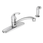 Moen 87202SRS Adler Single Handle Low Arc Standard Kitchen Faucet Stainless. Fixed Price $48.32.