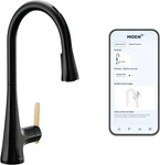 Moen S7235EVBL Sinema Smart Touchless/voice Pulldown Kitchen Faucet Black B165. Fixed Price $399.00.