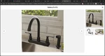 Project Source Laural Matte Double Handle Kitchen Faucet W Side Spray 1072830. Fixed Price $78.88.